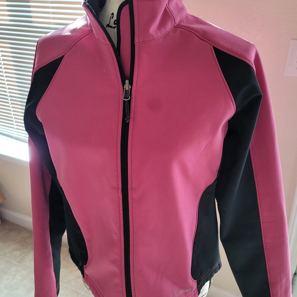 LL Bean soft shell jacket, women's small
